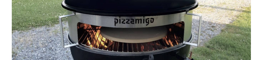 Pizzamigo et kits pour cuire vos pizzas au barbecue